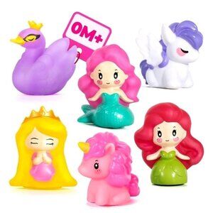Baby Bath Toys - No Hole Bath Toys for Kids, Bath Tub Shower Toys for Newborn Ba